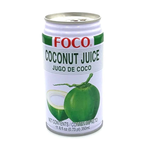 Coconut Juice 350ml Foco- Coconut Jus - Kokosnusssaft